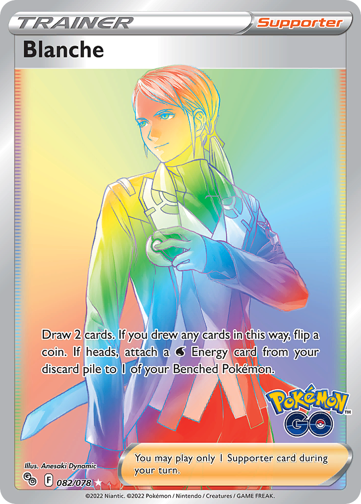 Blanche 82/78 Pokémon kaart