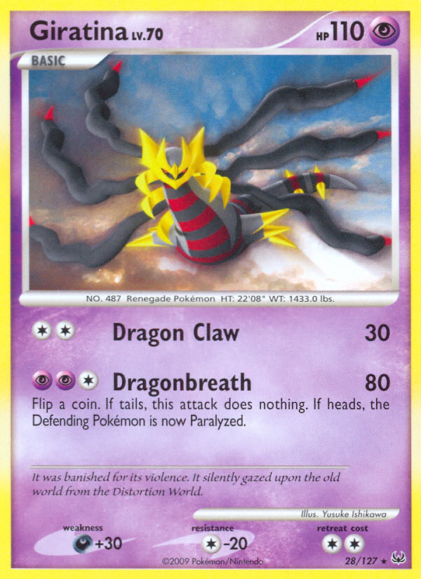 Giratina - Platinum #10 Pokemon Card