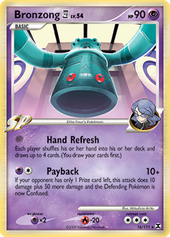 Bronzong 4 card for Rising Rivals