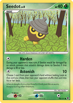 Seedot card for Rising Rivals