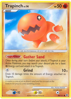 Trapinch card for Rising Rivals