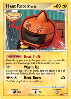 Heat Rotom card for Rising Rivals