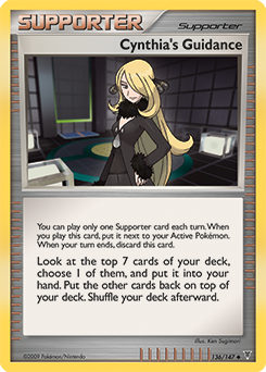 Cynthia’s Guidance card for Supreme Victors