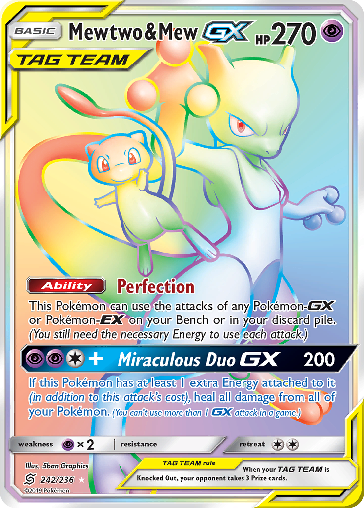 Pokémon - ✓ Mew & Mewtwo TAG TEAM-GX ✓ Aerodactyl-GX Stop your opponent in  their tracks with the legendary (and Mythical!) power of Mew & Mewtwo TAG  TEAM-GX or the staggering strength