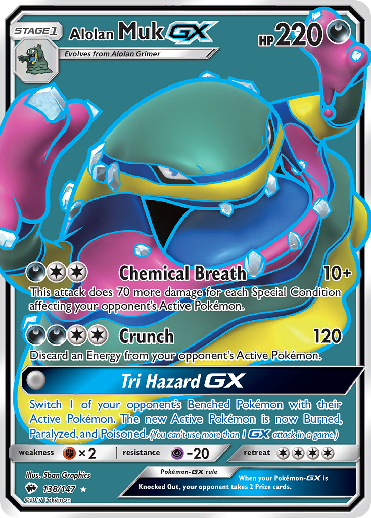 pokemon muk card value Alolan Muk GX #84 Prices | Pokemon Burning Shadows