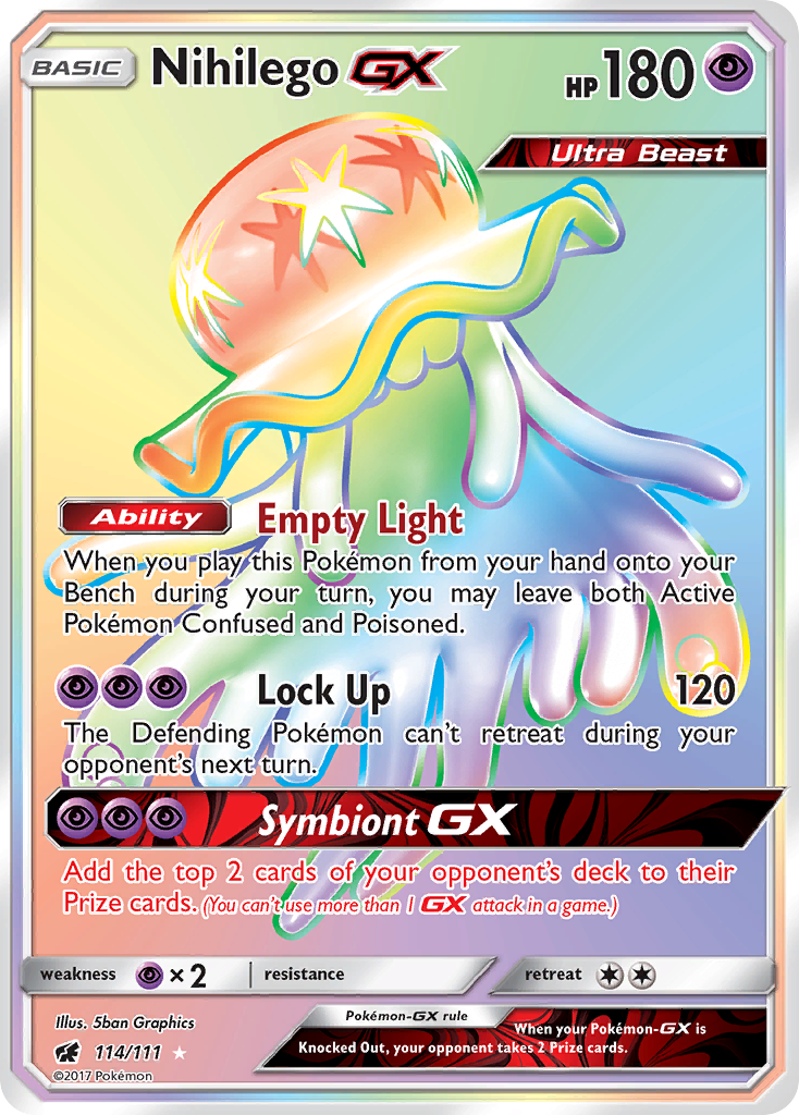 Kartana - Ultra Shiny GX #84 Pokemon Card