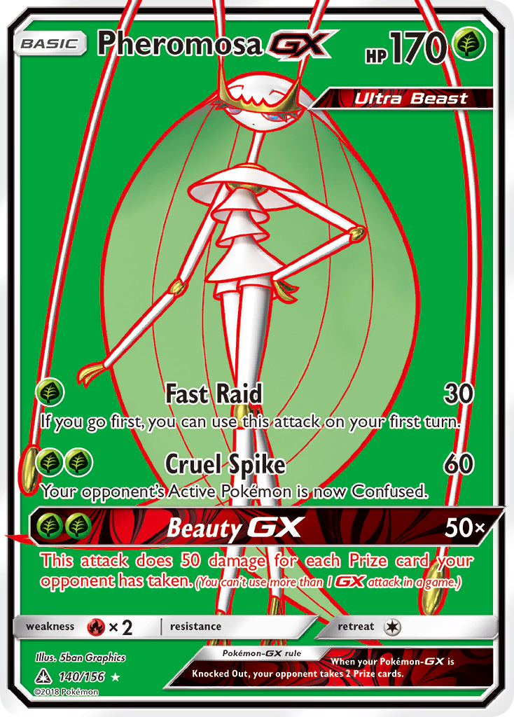 Celesteela GX - Ultra Prism #144 Pokemon Card