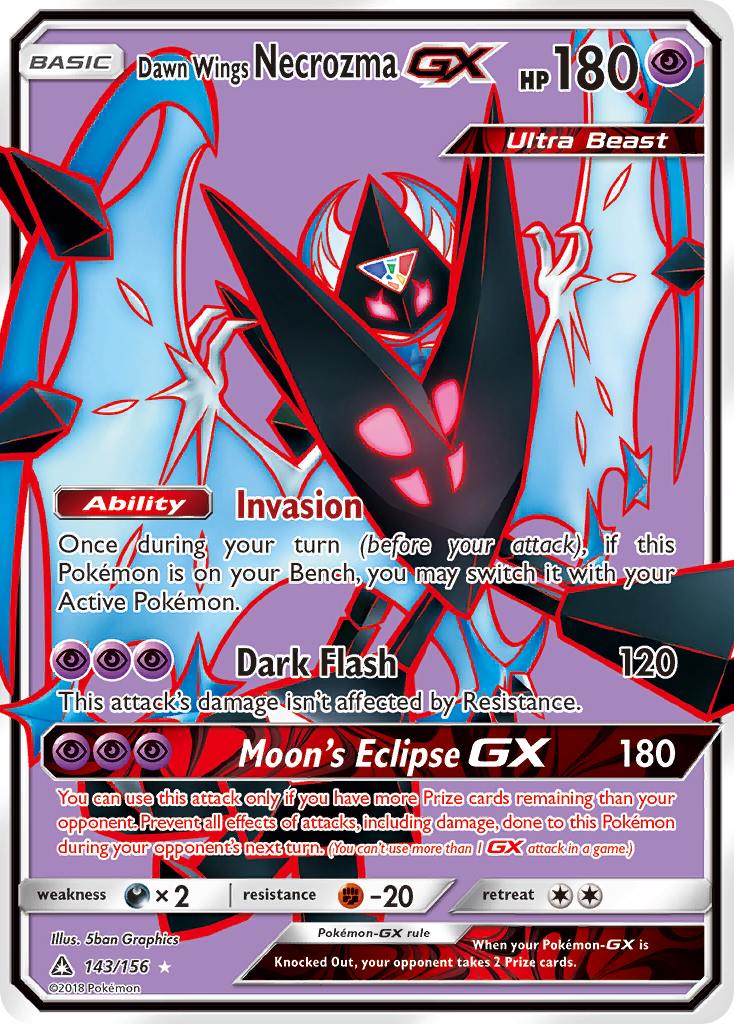 Dawn Wings Necrozma-GX