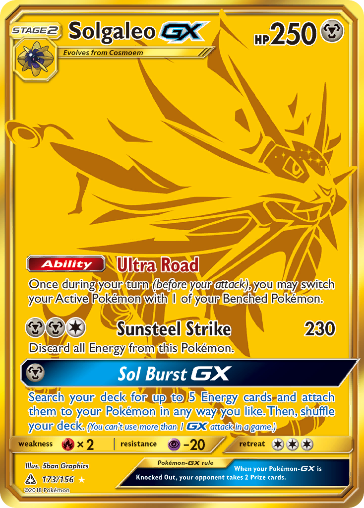 Solgaleo GX #143 Prices, Pokemon Sun & Moon