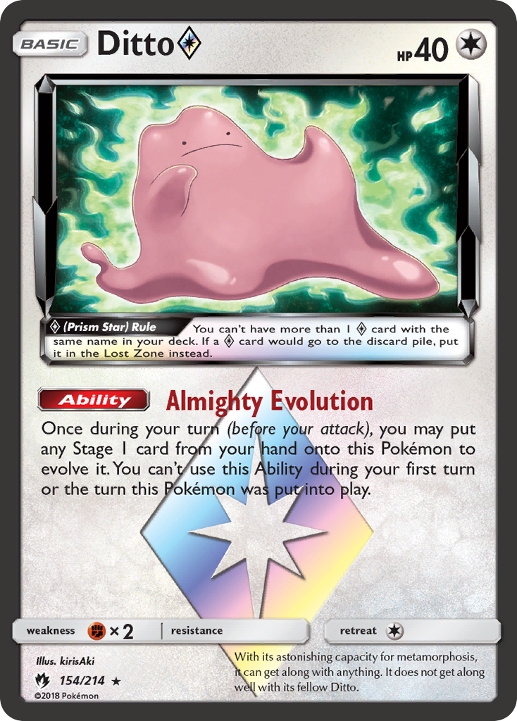 Ditto Pok mon Detail