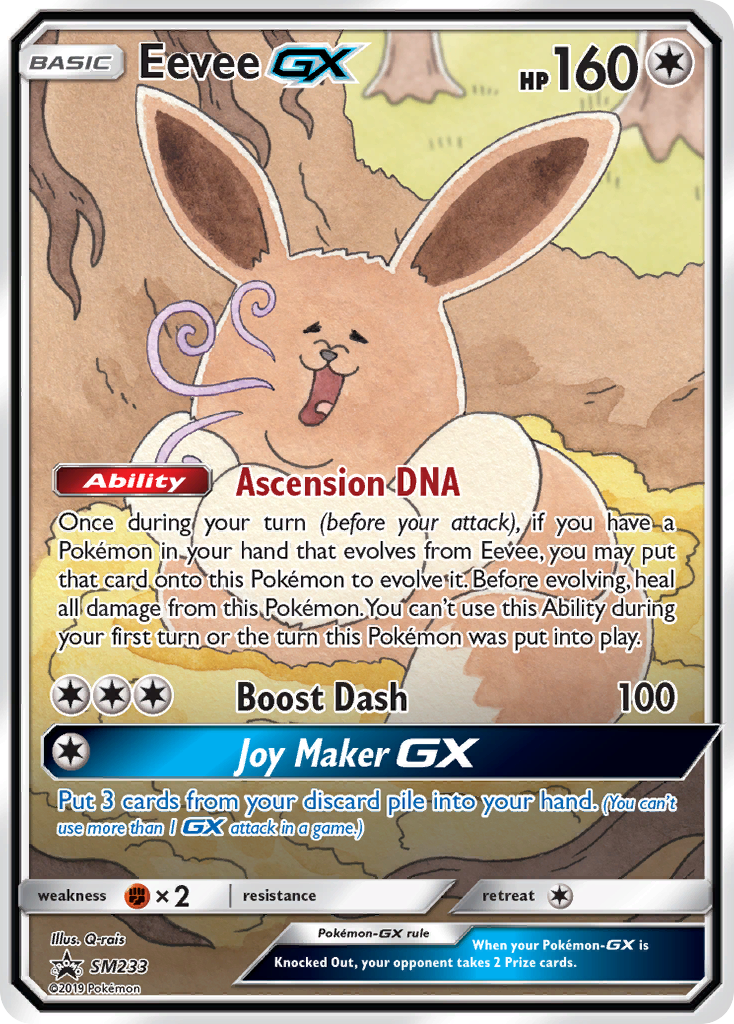 Eevee GX #SM233 PSA 10 Price: $3180 — Raw $79 | Promo Eevee GX #SM233 PSA 10 Price: $3180 — Raw $79 | Promo