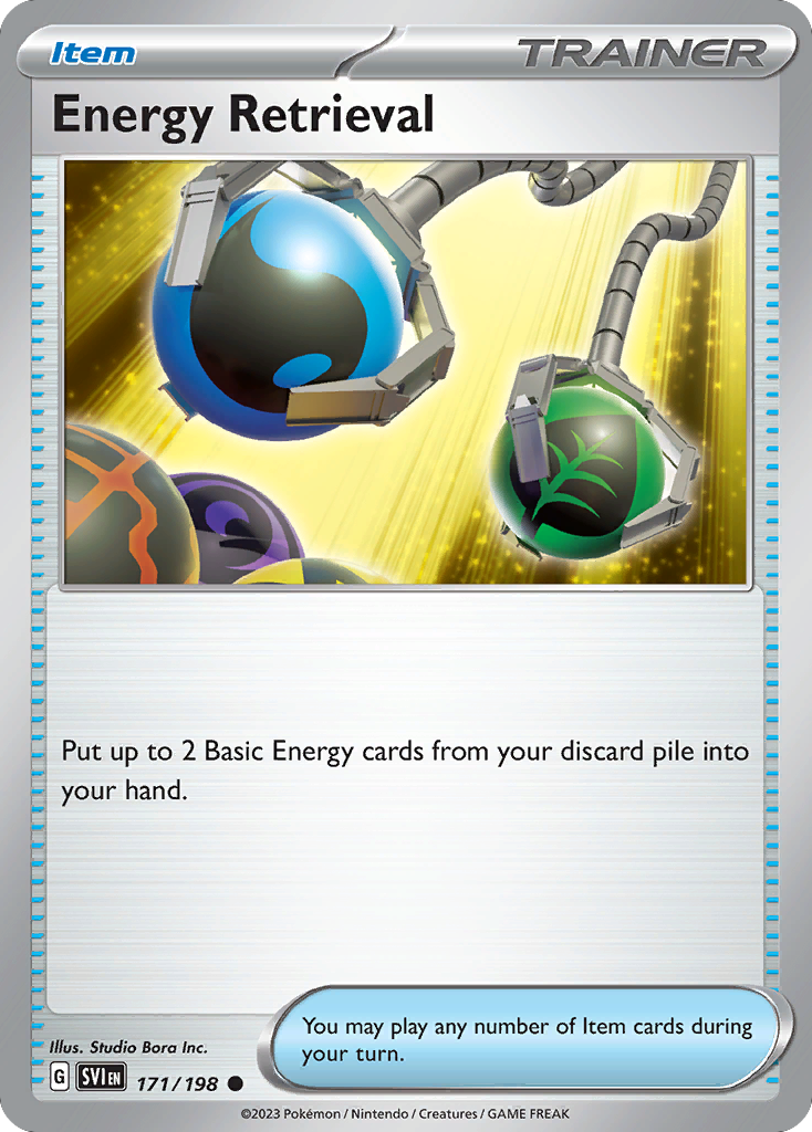 Energy Retrieval 171/198 [reversed holofoil] Pokémon kaart