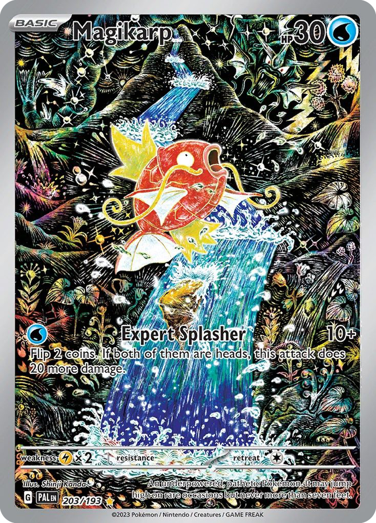 Magikarp 203/193 Pokémon kaart
