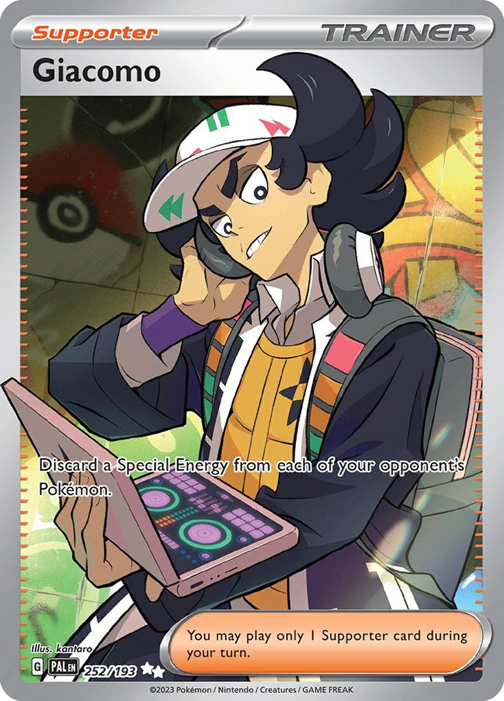 Giacomo 252/193 Pokémon kaart
