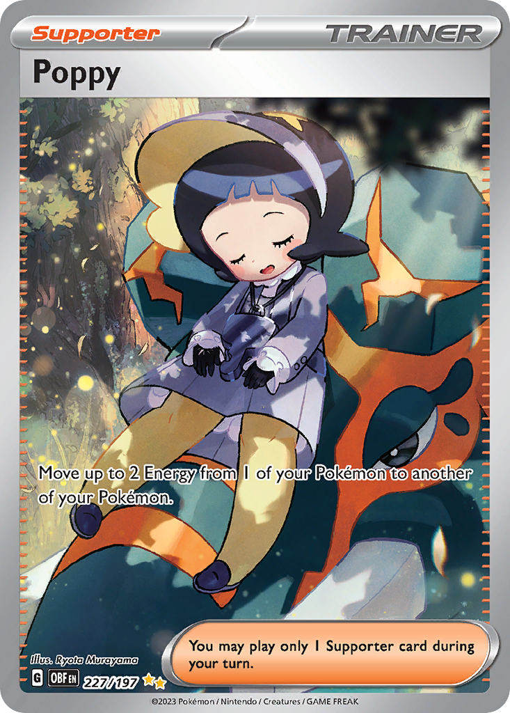 Poppy 227/197 Pokémon kaart