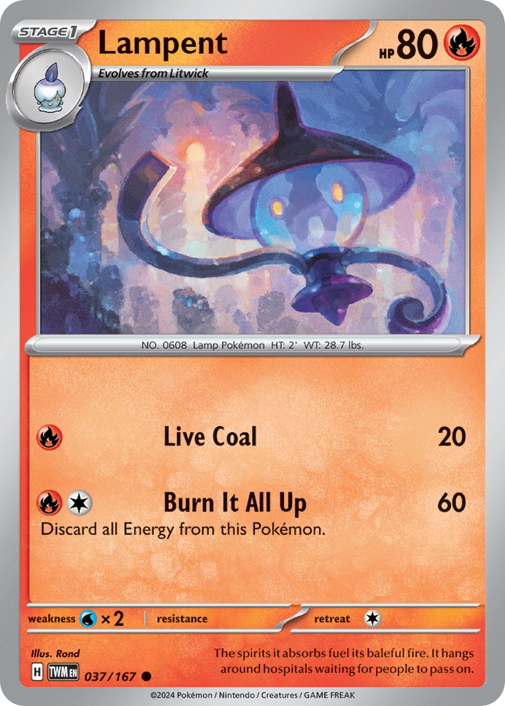 Lampent Pok mon Detail