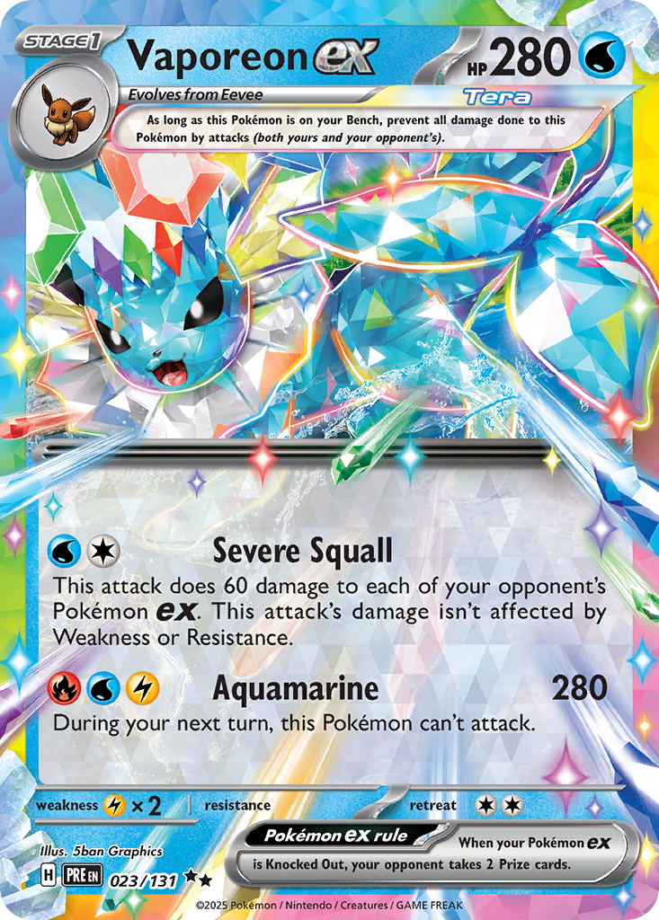 Vaporeon ex