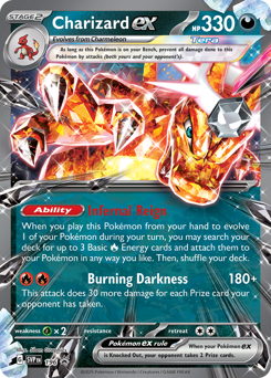 Charizard ex small
