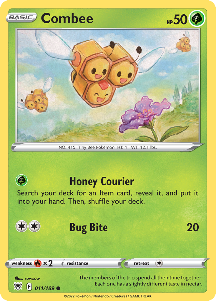 Combee 11/189 Pokémon kaart