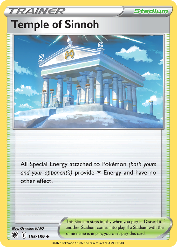 Temple of Sinnoh 155/189 [reversed holofoil] Pokémon kaart