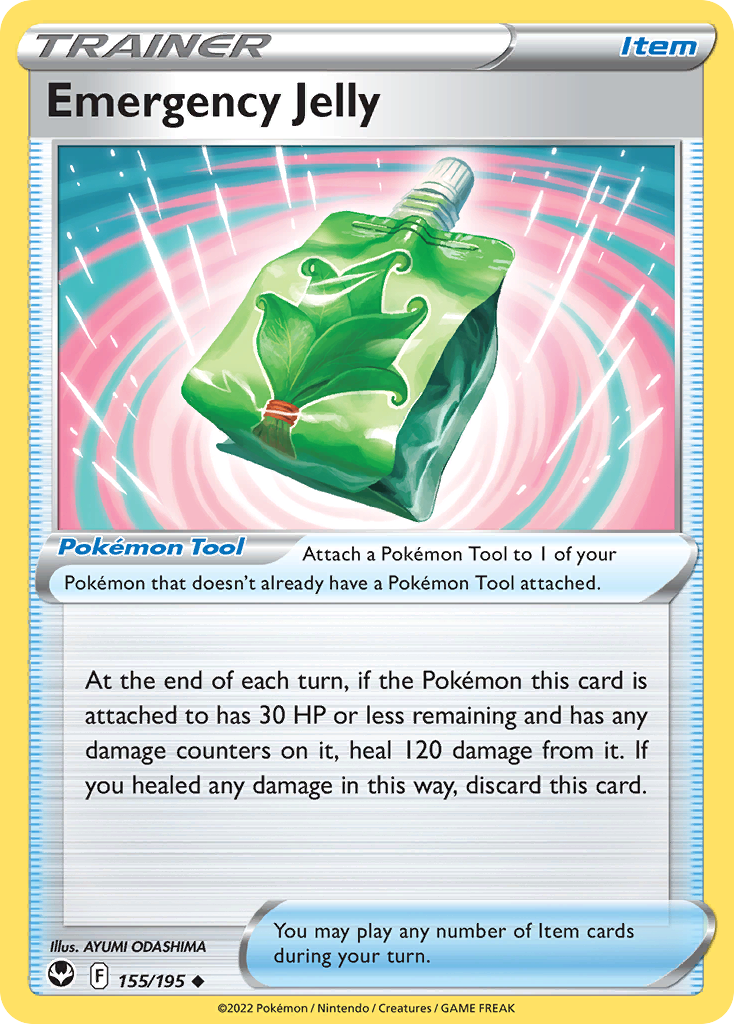 Emergency Jelly 155/195 [reversed holofoil] Pokémon kaart