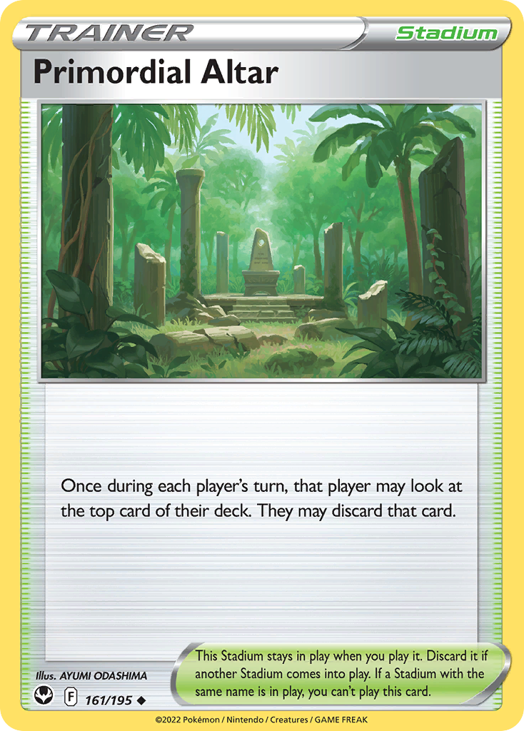 Primordial Altar 161/195 [reversed holofoil] Pokémon kaart