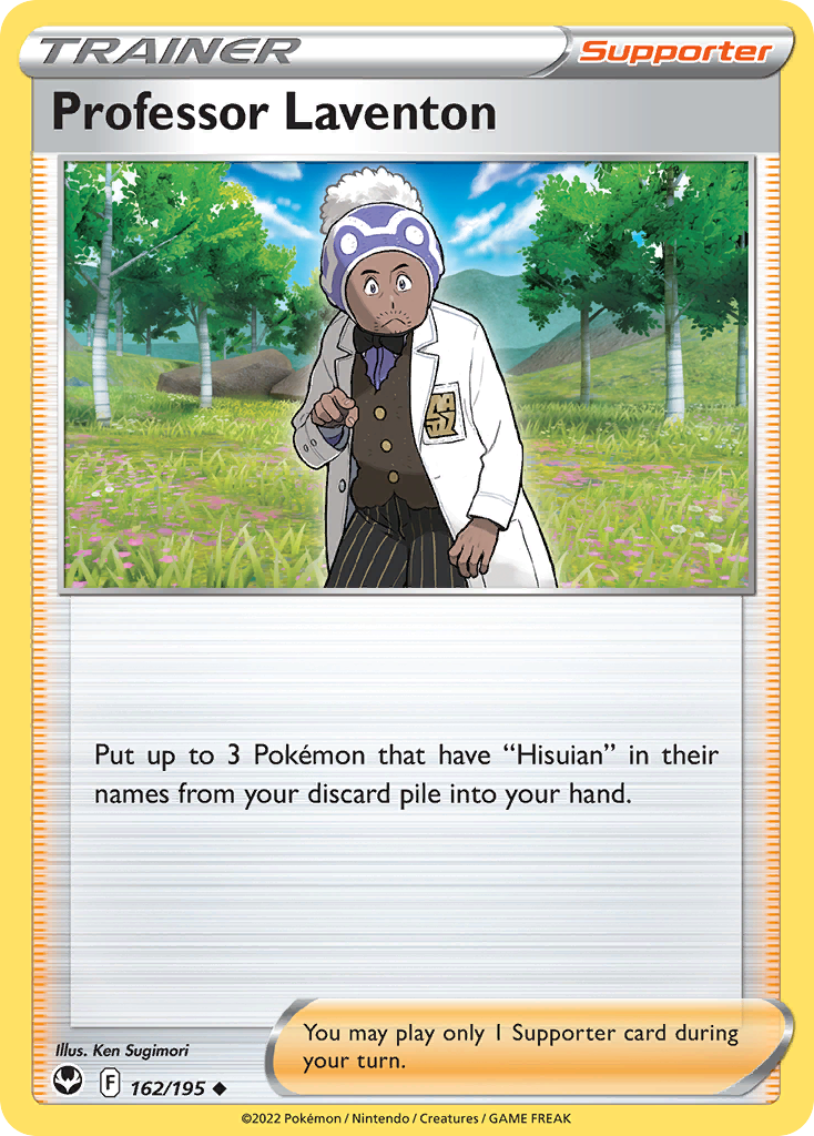 Professor Laventon 162/195 [reversed holofoil] Pokémon kaart