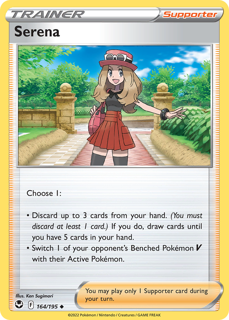Serena 164/195 [reversed holofoil] Pokémon kaart