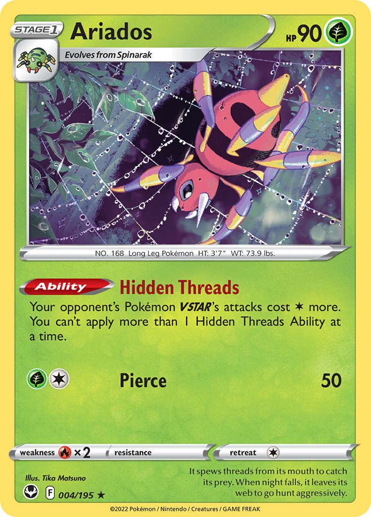 Ariados 4/195 Pokémon kaart