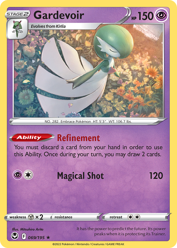 Gardevoir 69/195 [reversed holofoil] Pokémon kaart