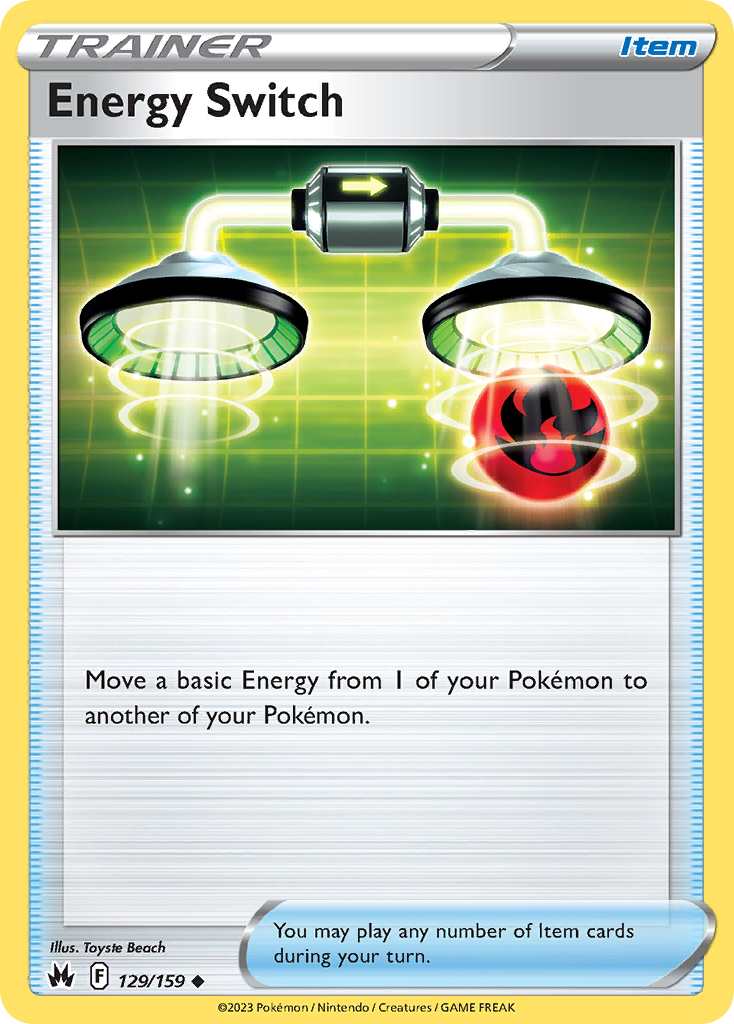 Energy Switch 129/159 Pokémon kaart