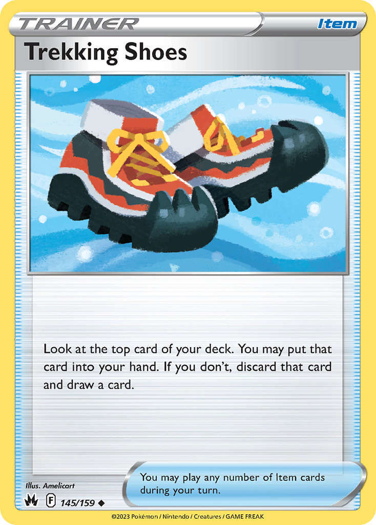 Trekking Shoes 145/159 Pokémon kaart