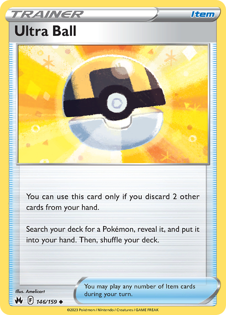 Ultra Ball 146/159 Pokémon kaart