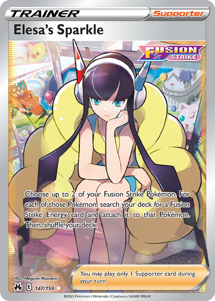 Elesa’s Sparkle 147/159 Pokémon kaart