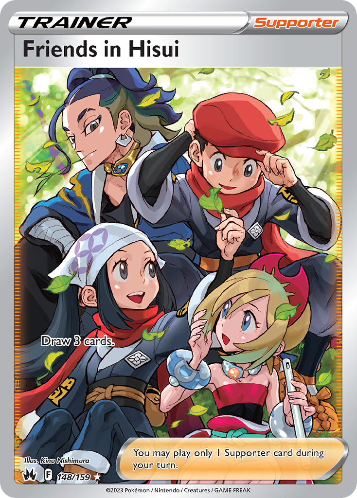 Friends in Hisui 148/159 Pokémon kaart