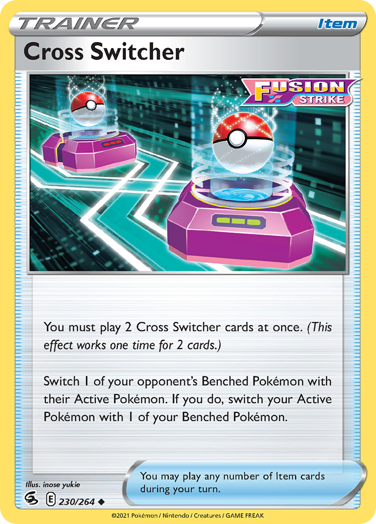 Cross Switcher 230/264 Pokémon kaart