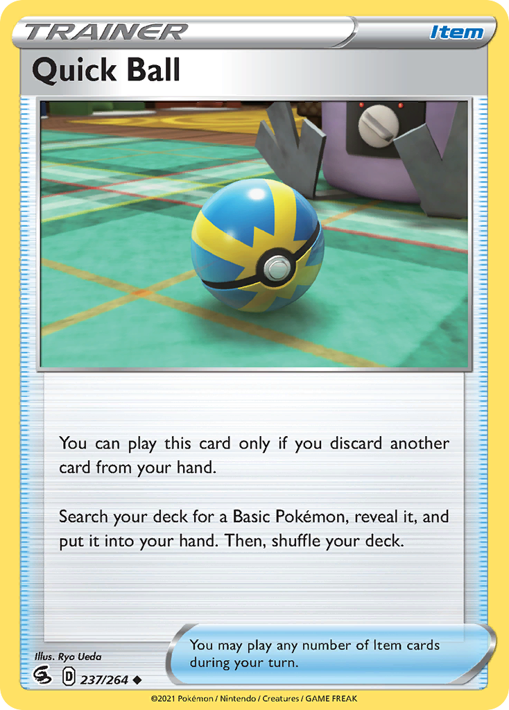 Quick Ball 237/264 Pokémon kaart