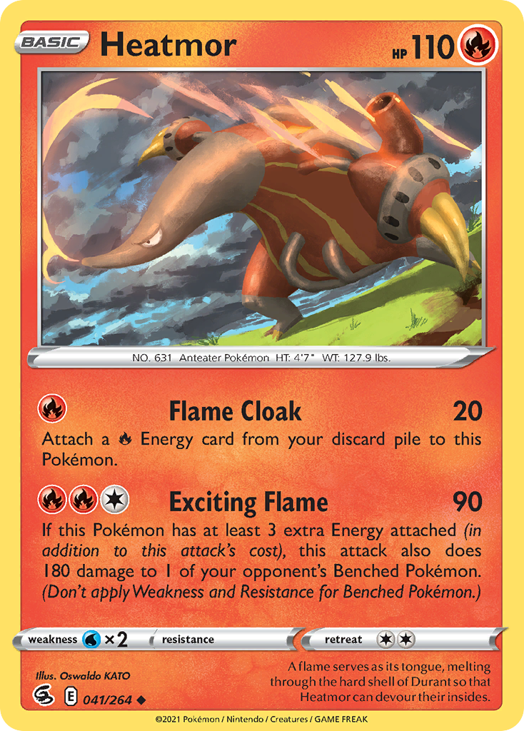 Heatmor 41/264 Pokémon kaart