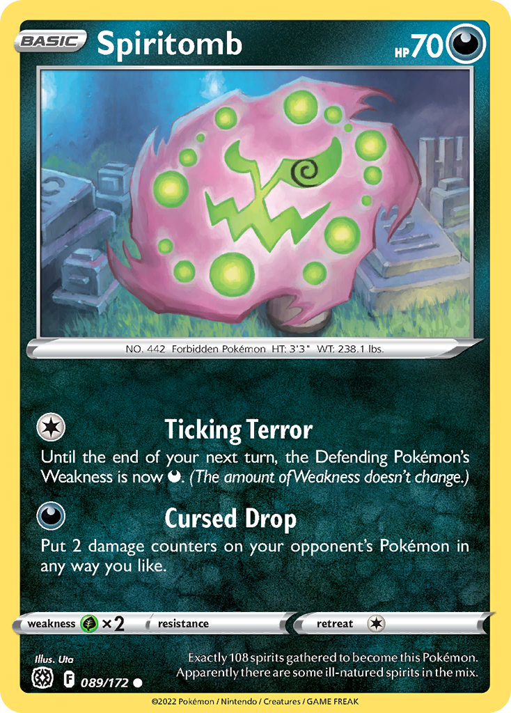 Gliscor Spiritomb Lock Pokémon Trading Card Game Combo