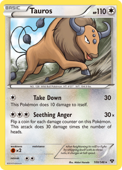 Tauros card for XY