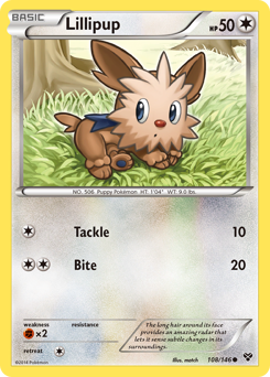 Lillipup card for XY