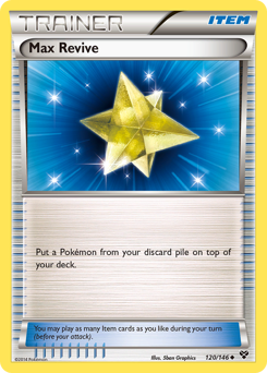 Max Revive card for XY