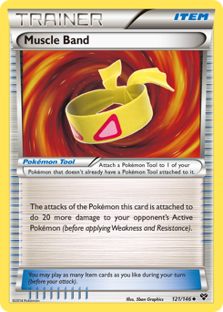 Muscle Band card for XY
