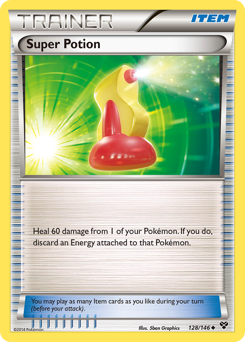 Super Potion card for XY