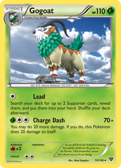 Gogoat card for XY