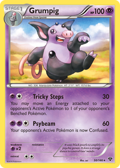 Grumpig card for XY