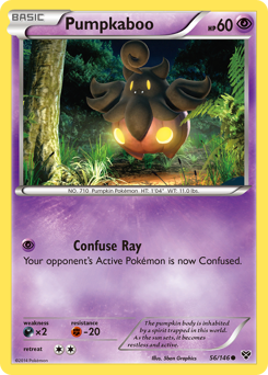 Pumpkaboo card for XY