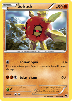Solrock card for XY