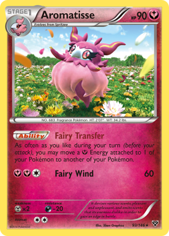 Aromatisse card for XY