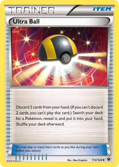 Ultra Ball card for Fates Collide